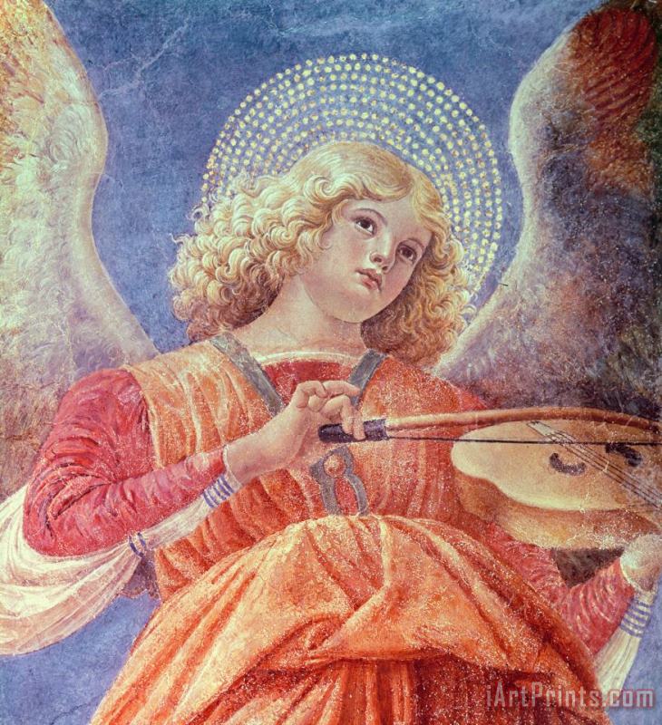 Melozzo da Forli Musical Angel With Violin Art Print