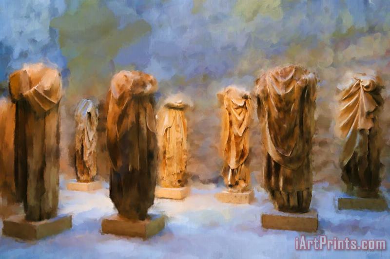Michael Greenaway The Headless Romans Art Painting