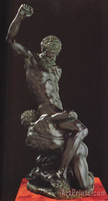 Michelangelo Samson And Two Philistines Art Print