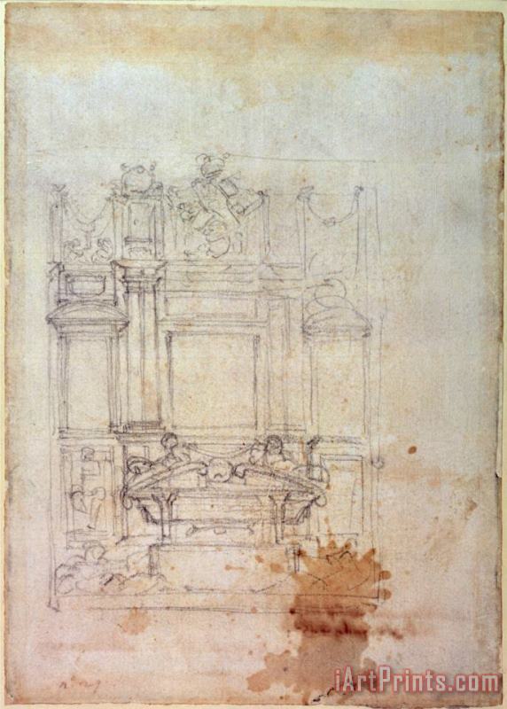 Michelangelo Buonarroti Inv L859 6 25 823 R Art Painting