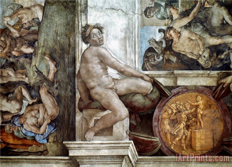 Michelangelo Buonarroti Michelangelo Michelangelo Idol Art Print