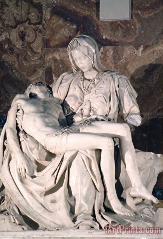 Pieta After It Was Attacked by Laszlo Toth on 21st May 1972 painting - Michelangelo Buonarroti Pieta After It Was Attacked by Laszlo Toth on 21st May 1972 Art Print