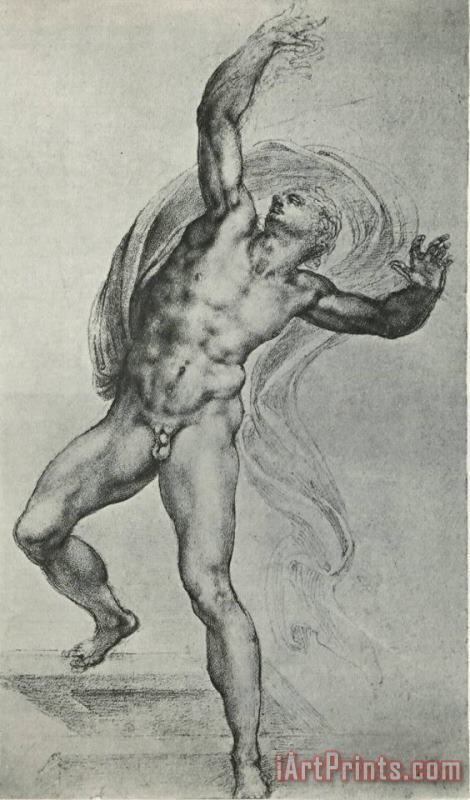 The Risen Christ painting - Michelangelo Buonarroti The Risen Christ Art Print