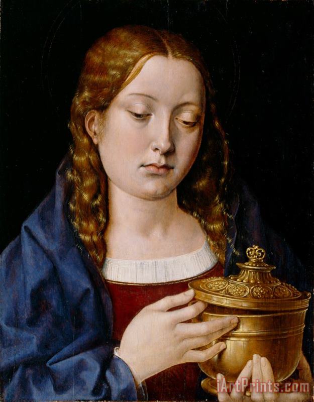 Michiel Sittow Catherine of Aragon as the Magdalene Art Painting