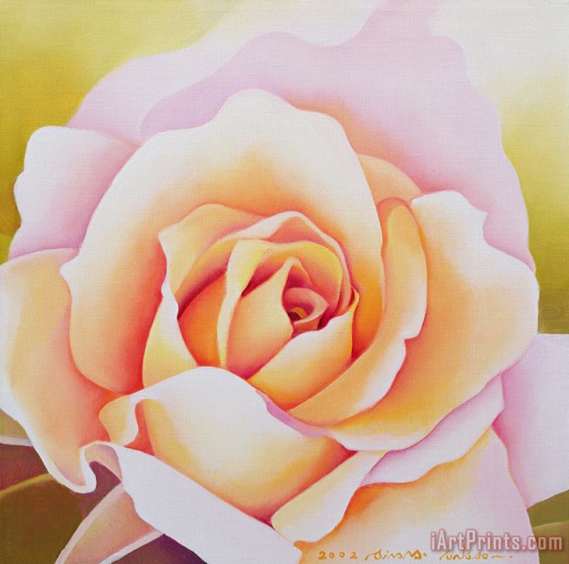 Myung-Bo Sim The Rose Art Print
