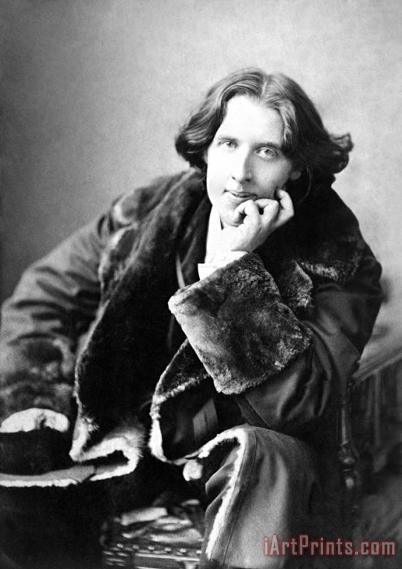 Napoleon Sarony Oscar Wilde In His Favourite Coat 1882 Art Painting