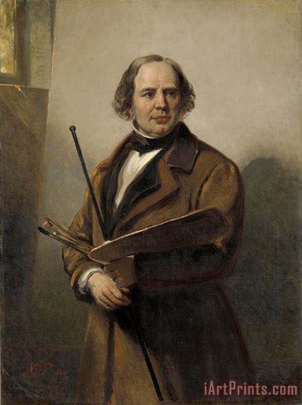Nicolaas Pieneman Jan Willem Pieneman, Painter, Father of Nicolaas Pieneman Art Print