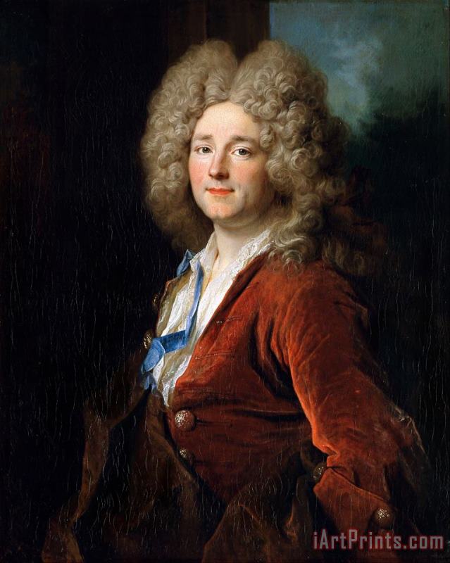Nicolas de Largilliere Portrait of a Man Art Print