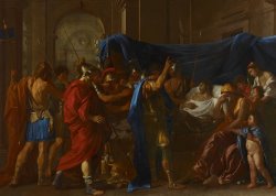 Nicolas Poussin The Death Of Germanicus painting
