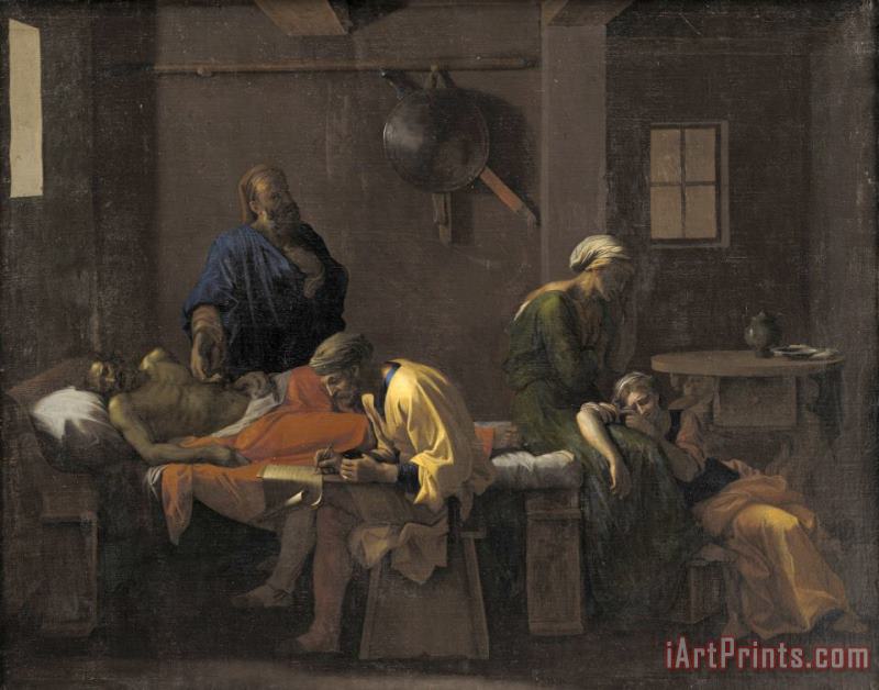 Nicolas Poussin The Testament of Eudamidas Art Painting