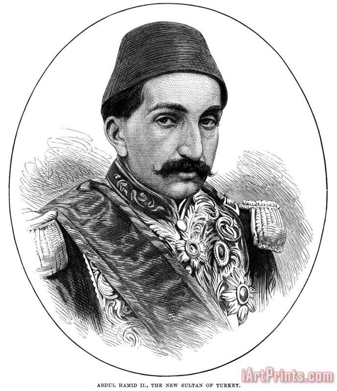 Others Abdul Hamid II (1842-1918) Art Painting