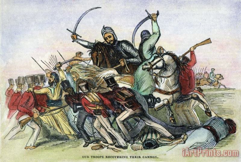 Afghan War, 1842 painting - Others Afghan War, 1842 Art Print