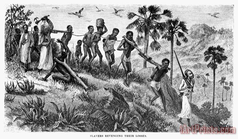 Africa: Slave Trade painting - Others Africa: Slave Trade Art Print