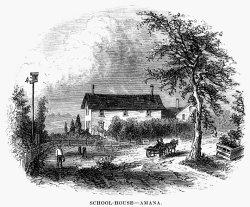 Others Amana, Iowa, 1875 painting