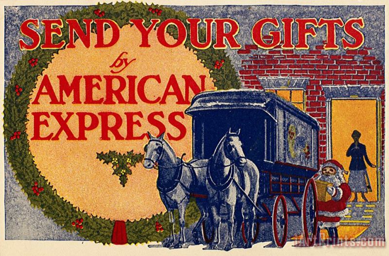 Others American Express Shipping Art Painting