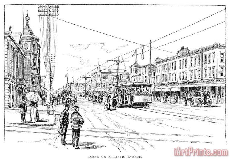 Others Atlantic City, 1890 Art Print