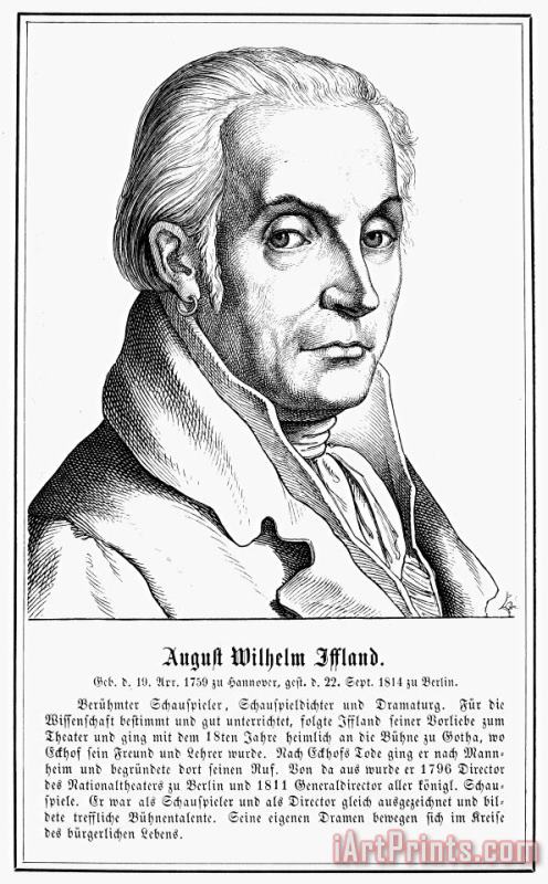 August Wilhelm Iffland painting - Others August Wilhelm Iffland Art Print