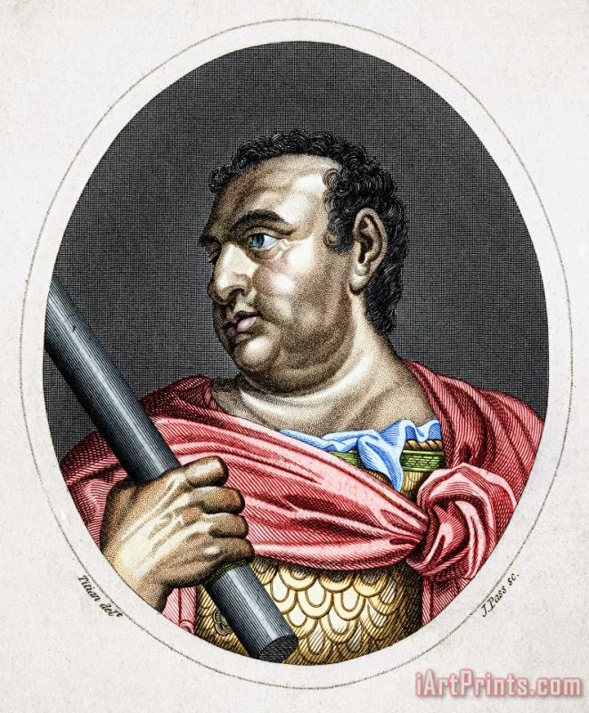Aulus Vitellius (15-69 A.d.) painting - Others Aulus Vitellius (15-69 A.d.) Art Print