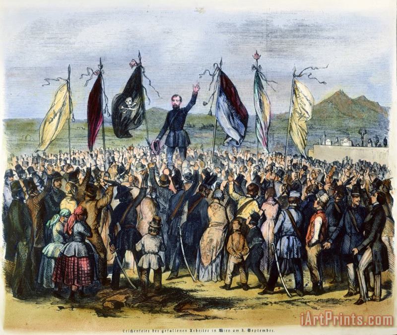 Others Austria: 1848 Revolution Art Print