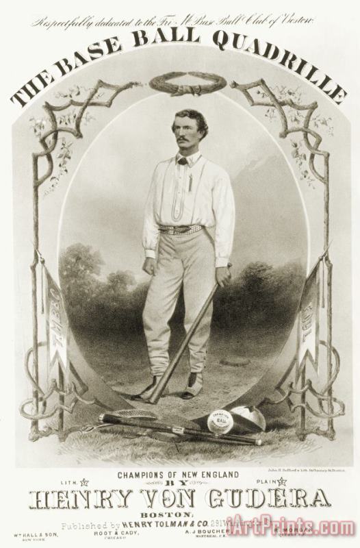 Others Baseball, 1867 Art Painting