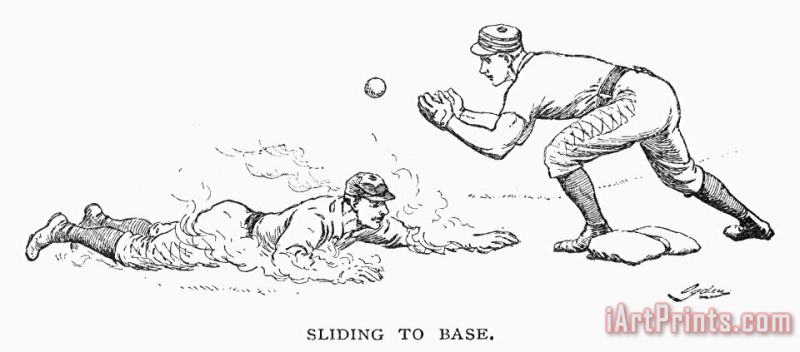 Baseball Players, 1889 painting - Others Baseball Players, 1889 Art Print