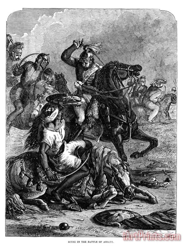 Others Battle Of Assaye, 1803 Art Print