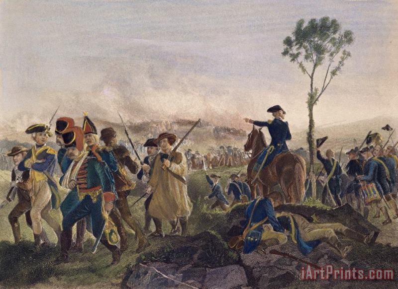 Battle Of Bennington, 1777 painting - Others Battle Of Bennington, 1777 Art Print