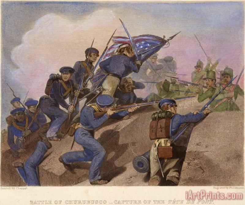 Others Battle Of Churubusco, 1847 Art Print