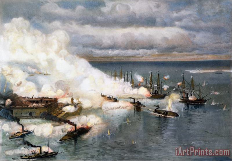 Others Battle Of Mobile Bay, 1864 Art Print
