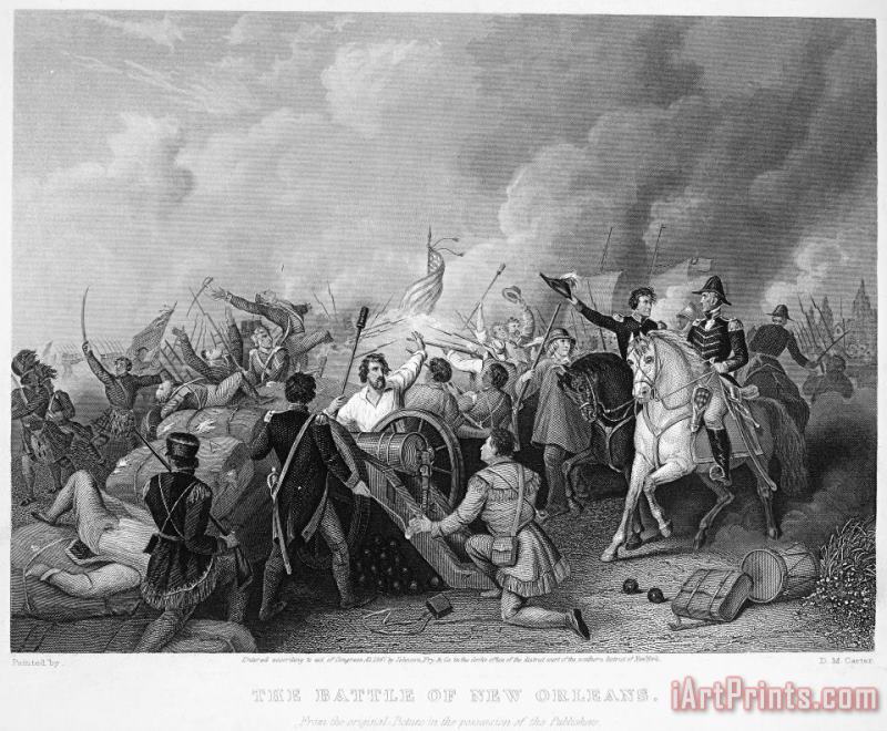 Battle Of New Orleans painting - Others Battle Of New Orleans Art Print