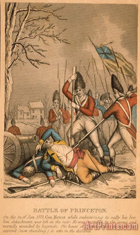 Others Battle Of Princeton, 1777 Art Painting