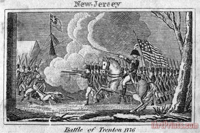 Battle Of Trenton, 1776 painting - Others Battle Of Trenton, 1776 Art Print