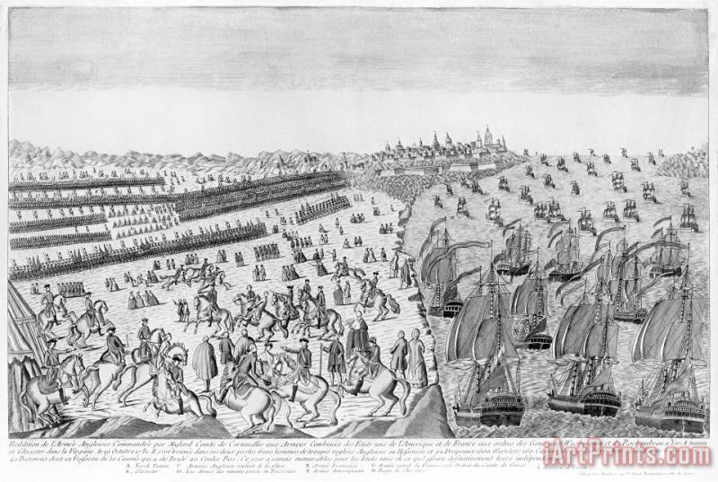 Others Battle Of Yorktown, 1781 Art Print