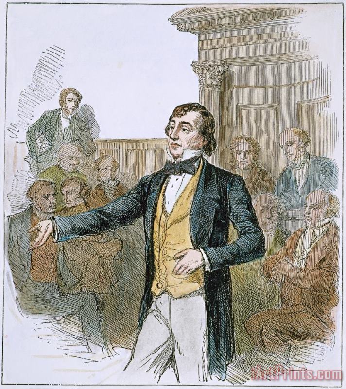 Others Benjamin Disraeli (1804-1881) Art Print