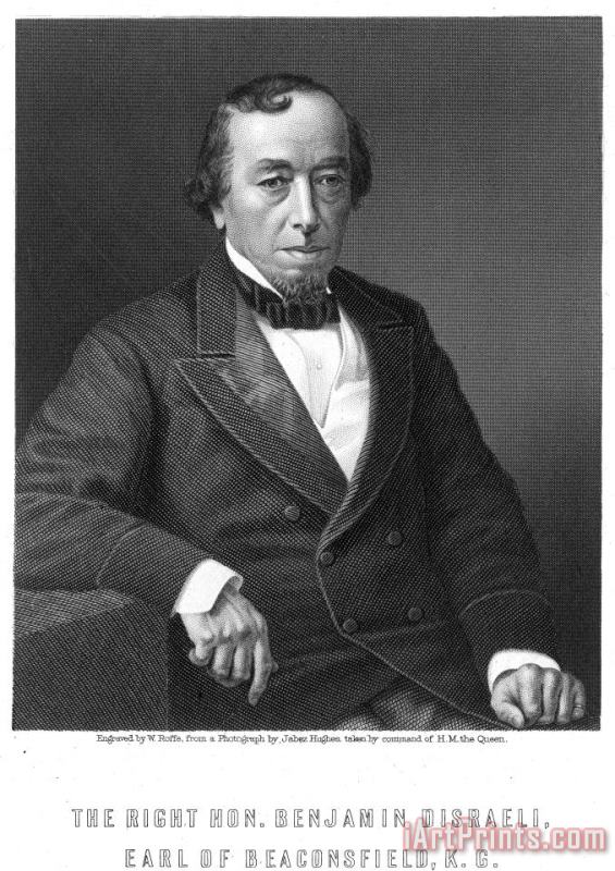 Benjamin Disraeli (1804-1881) painting - Others Benjamin Disraeli (1804-1881) Art Print