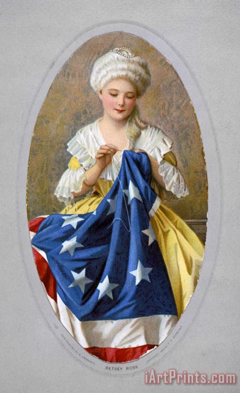 Others Betsy Ross (1752-1836) Art Painting
