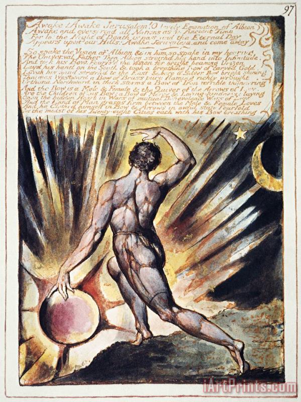 Others Blake: Jerusalem, 1804 Art Print