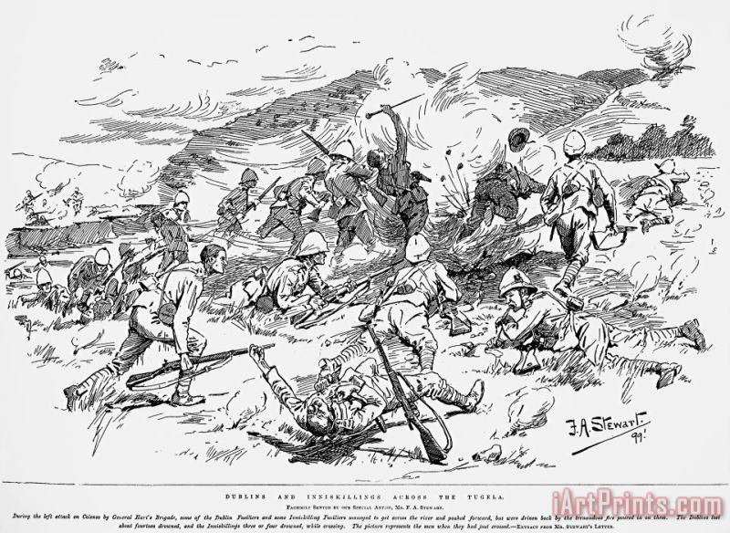 Boer War, 1899 painting - Others Boer War, 1899 Art Print