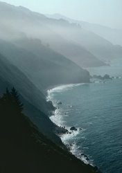 Others California Coastline painting