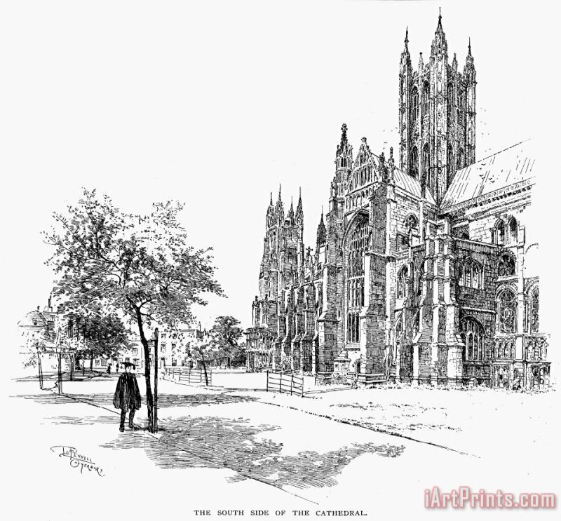 Others Canterbury Cathedral Art Print
