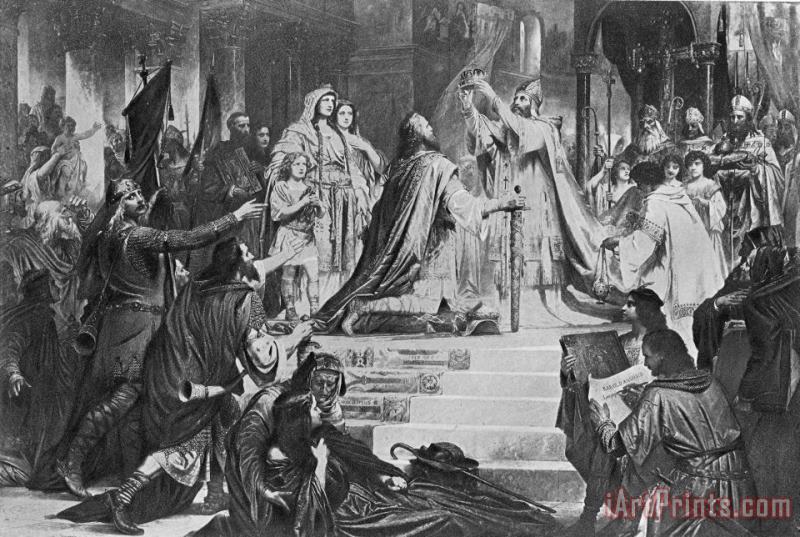Others Charlemagne (742-814) Art Print