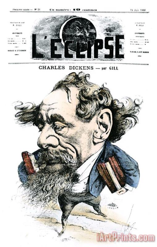 Charles Dickens (1812-1870) painting - Others Charles Dickens (1812-1870) Art Print