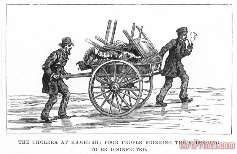 Others Cholera Epidemic, 1892 Art Painting