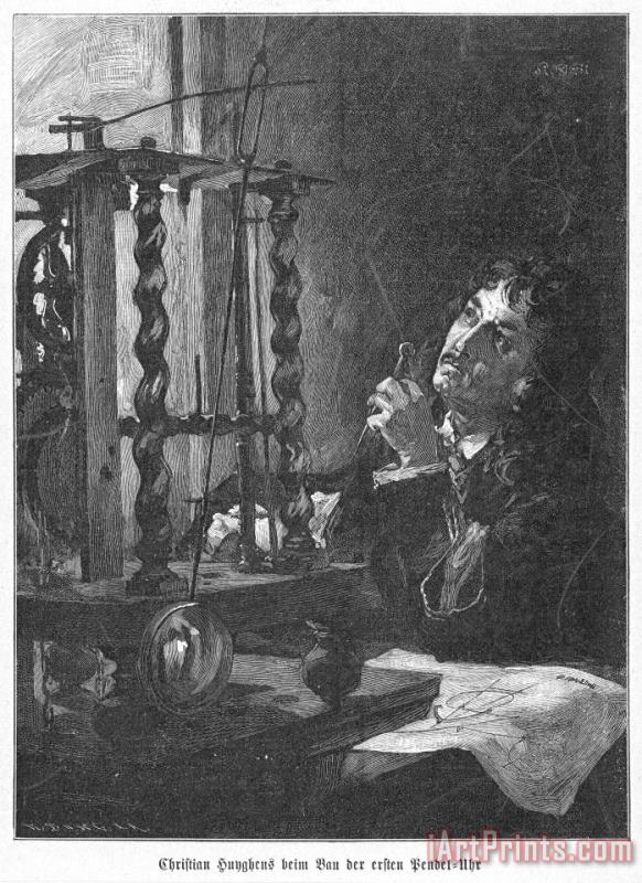 Others Christian Huygens Art Print