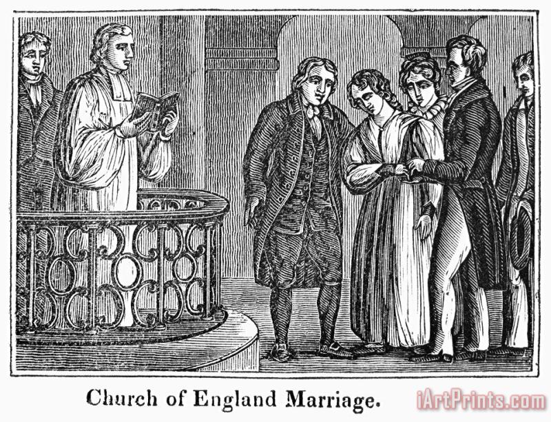 Others CHURCH OF ENGLAND, c1830s Art Print