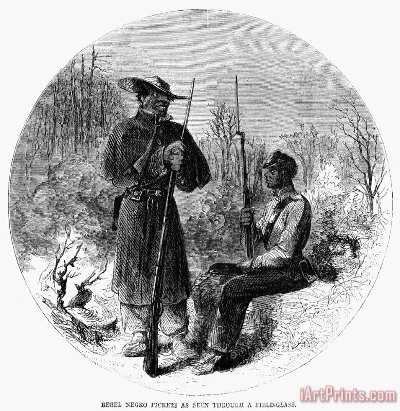 Others Civil War: Black Troops Art Print