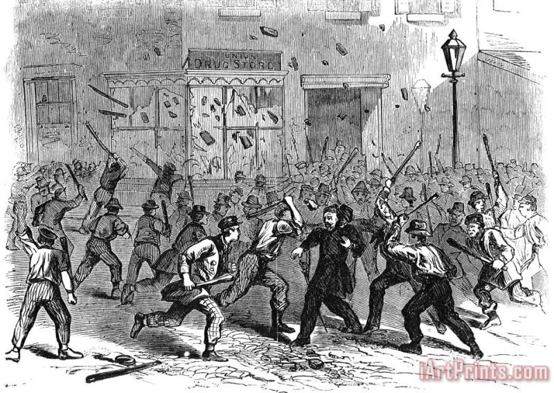 Others Civil War: Draft Riots Art Print