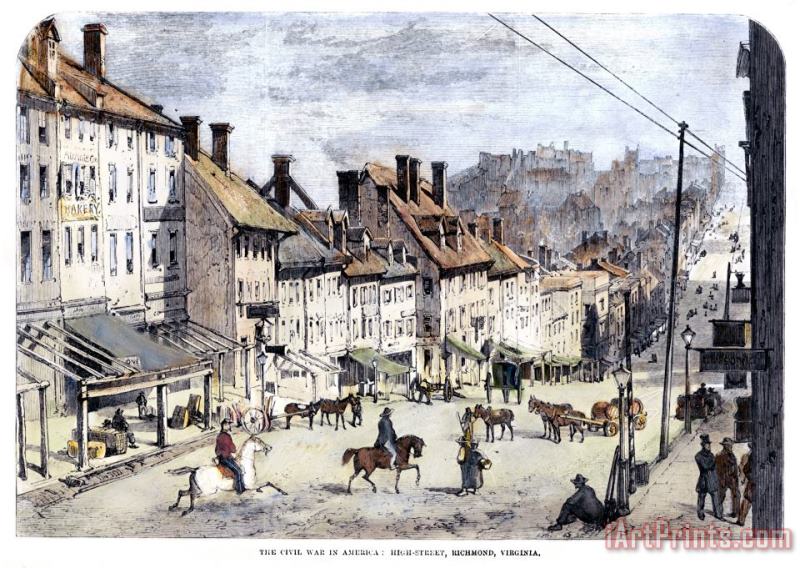 Others Civil War: Richmond, 1862 Art Painting