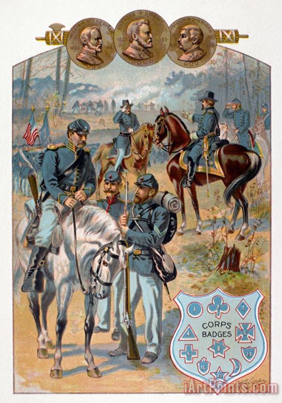 Others Civil War: Uniforms Art Print