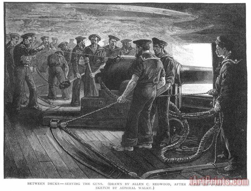 Civil War: Union Sailors painting - Others Civil War: Union Sailors Art Print